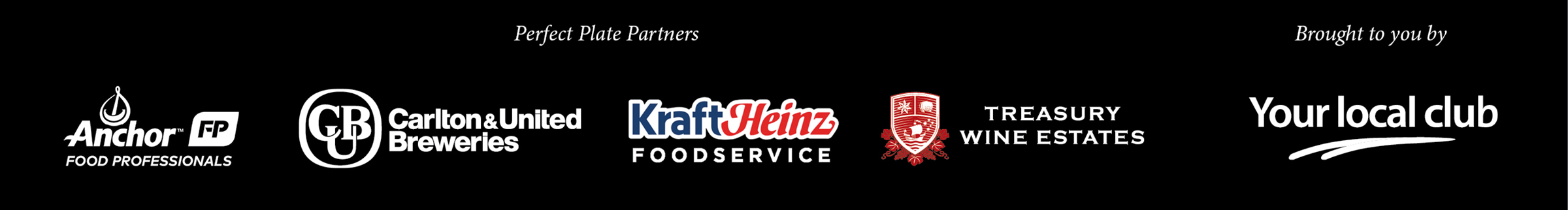 Perfect Plate Sponsors