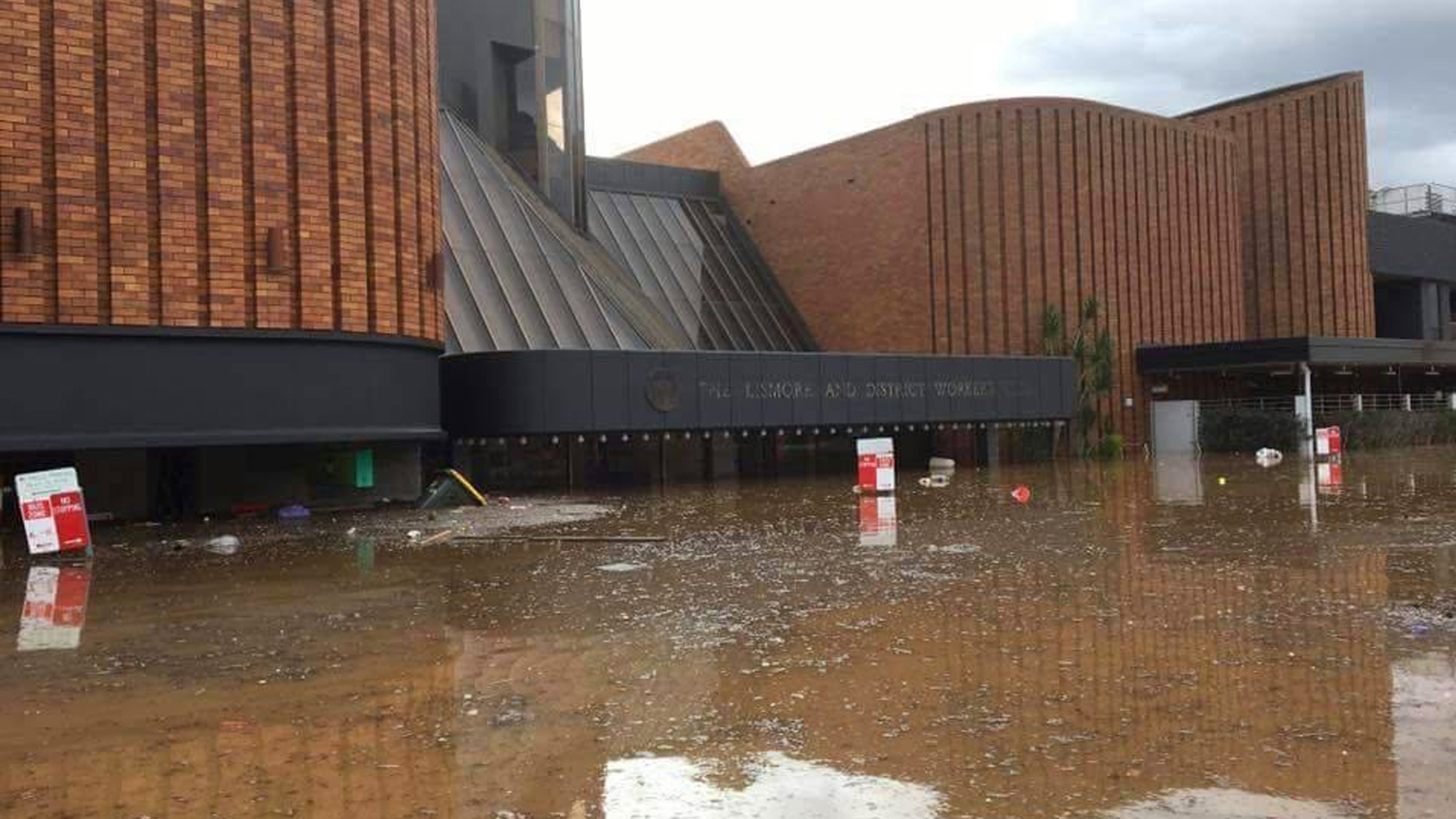 lismore Club Flooded