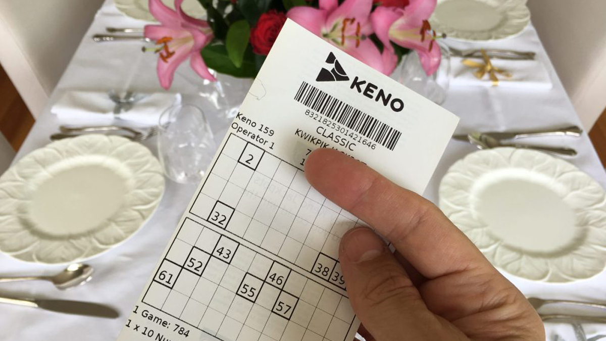 Twin Towns Juniors Keno Ticket