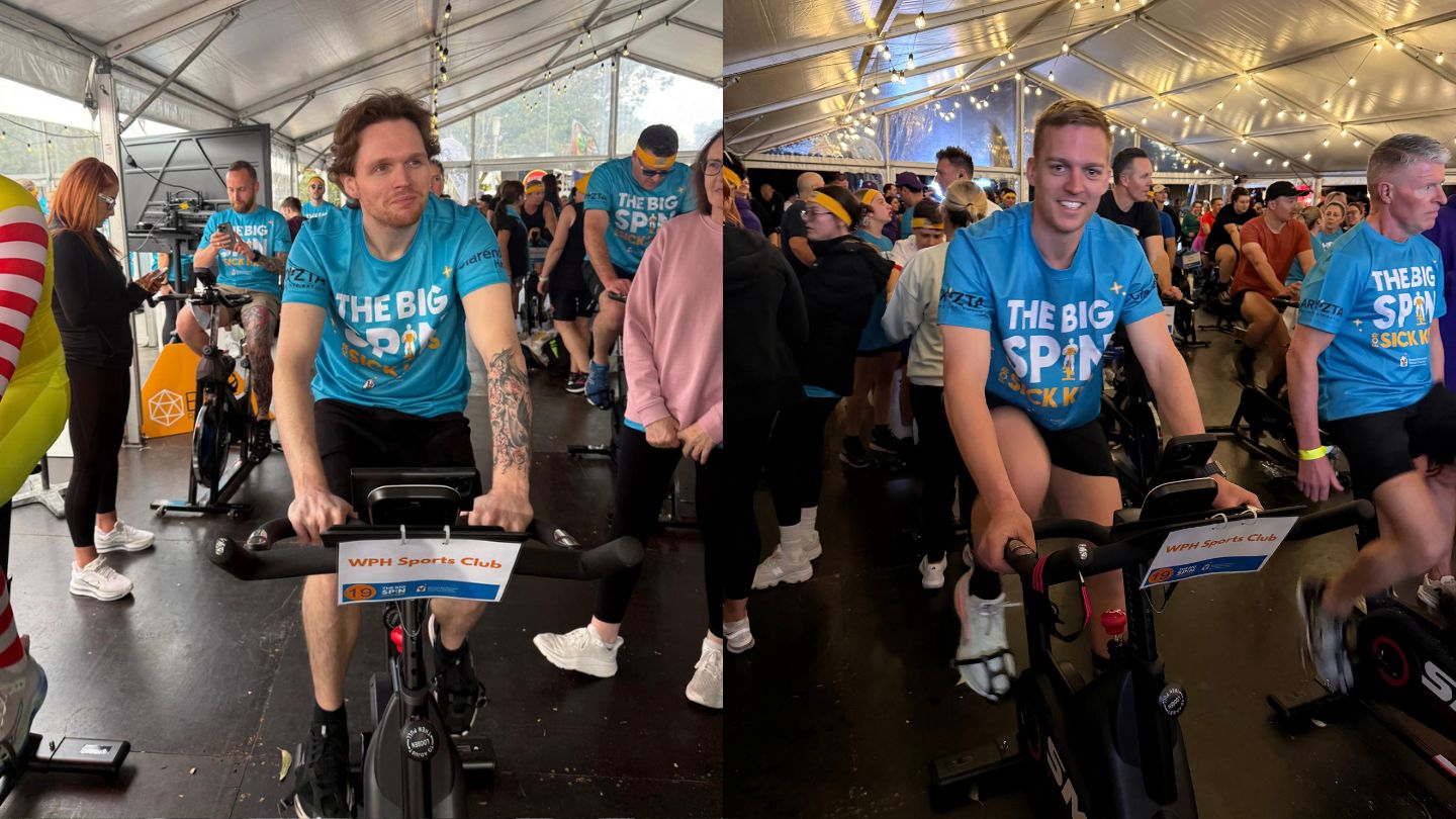 men cycling
