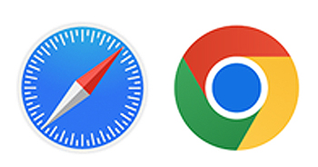 Safari-Chrome icons