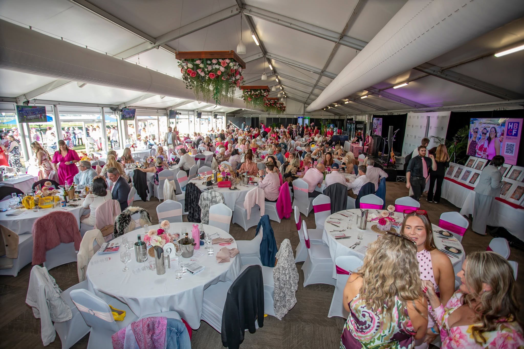 2026 Pink Race Day pavilion