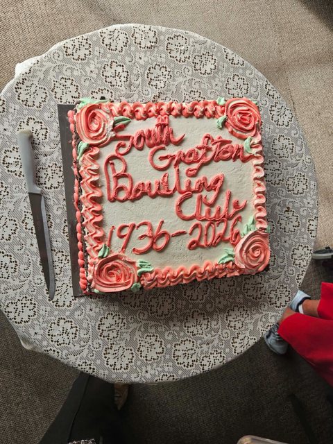 South Grafton Bowling Club 90th Cake