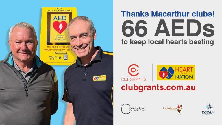 ClubGRANTS Campaign Ad