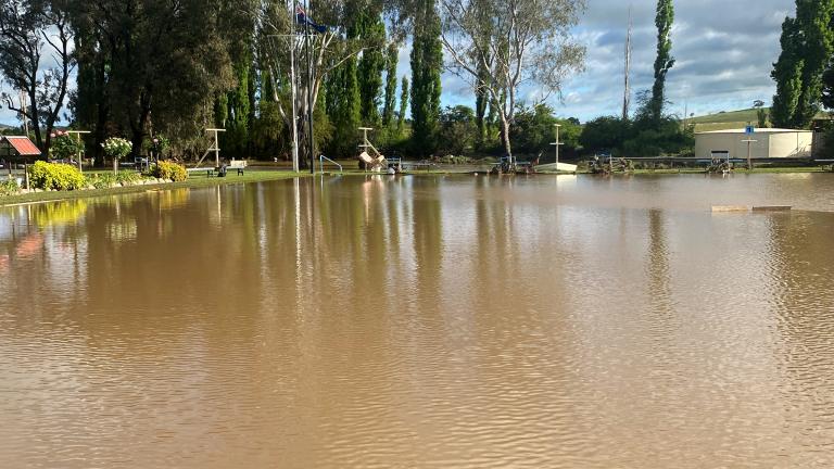 Molong Bowlo Flooded