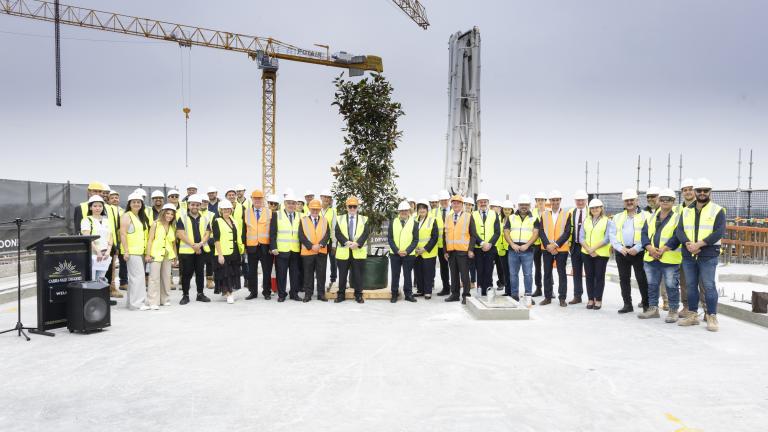 Cabra-Vale Diggers Topping Out