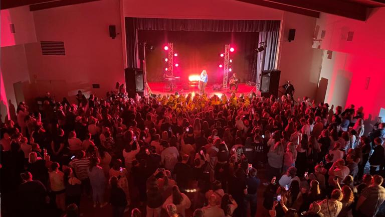 Tones and I Young Services crowd