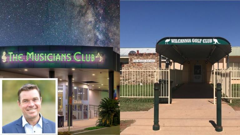 Independent member for Barwon, Roy Butler broken hill musicians club