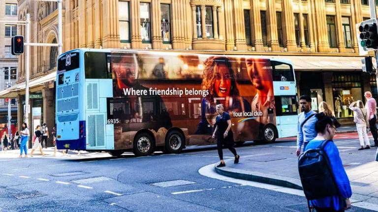 Your Local Club bus