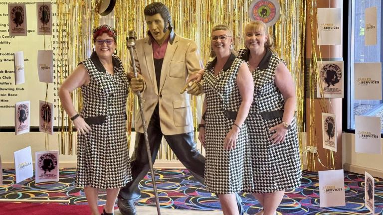 Elvis fans at Parkes Services Club