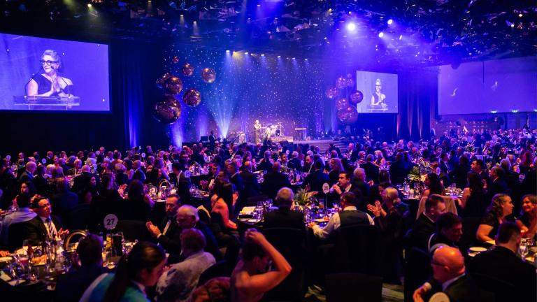 Community awards room