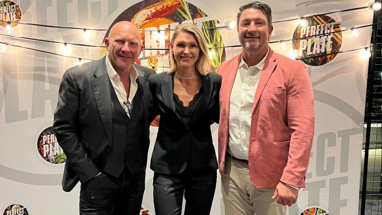Matt Moran and Courtney Roulston and nathan hindmarsh