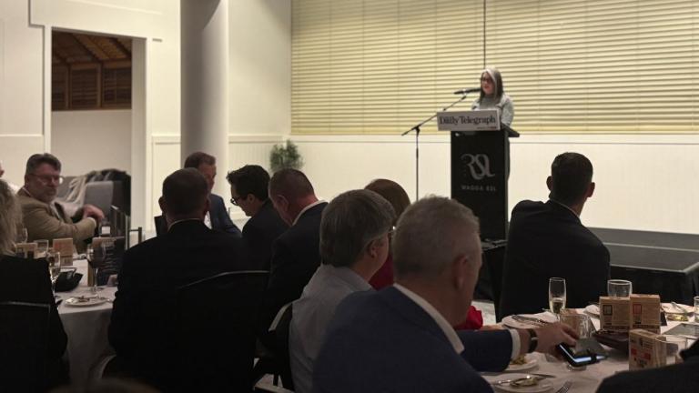 Rebecca Riant at Bush Summit