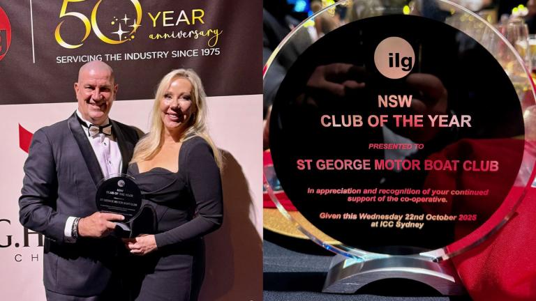 st george motorboat club trophy