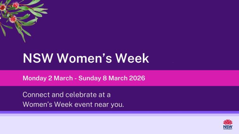 nsw womens week
