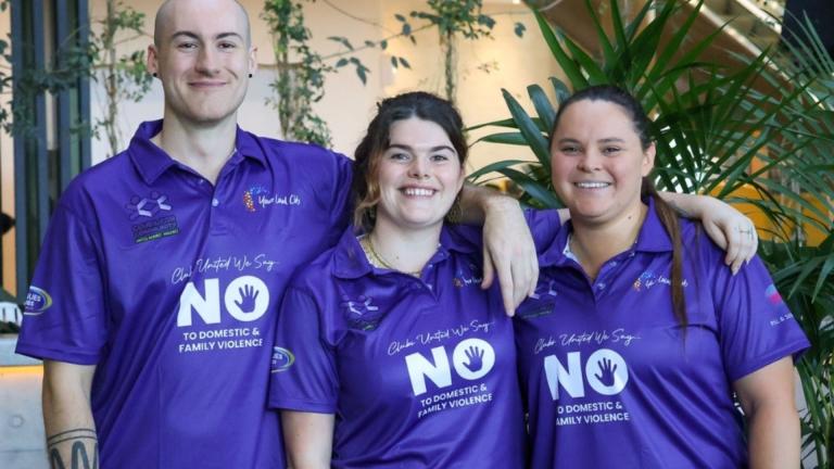 Gosford RSL celebrate Purple Friday