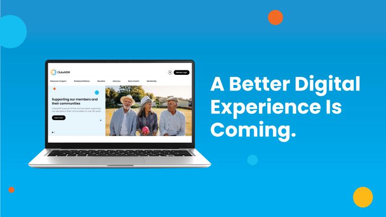 New website banner