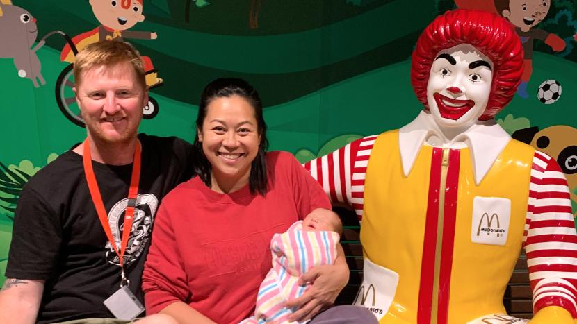 Couple with Ronald