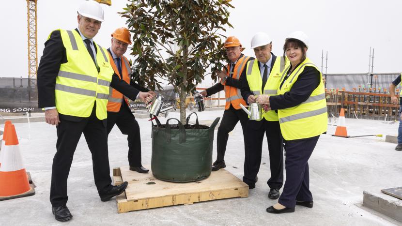 Cabra-Vale Diggers Topping Out