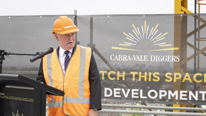 Cabra-Vale Diggers Topping Out