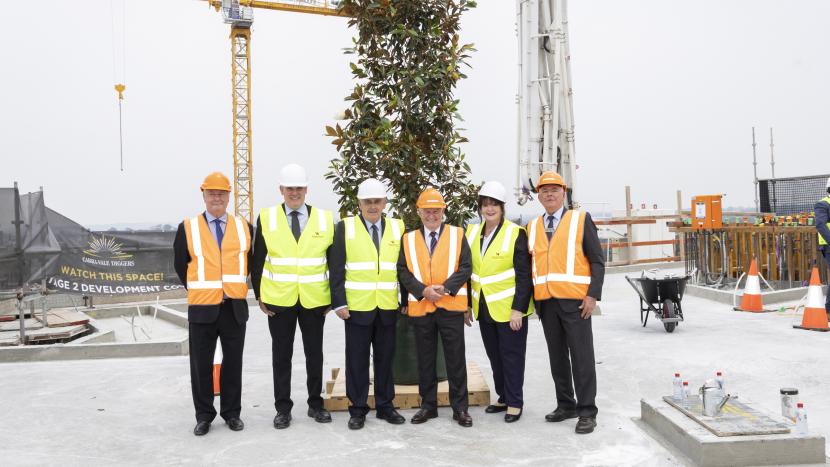 Cabra-Vale Diggers Topping Out
