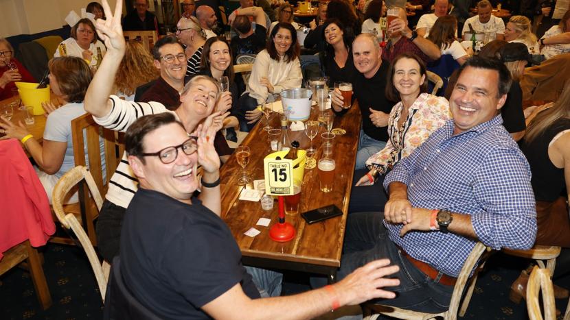 people at bar