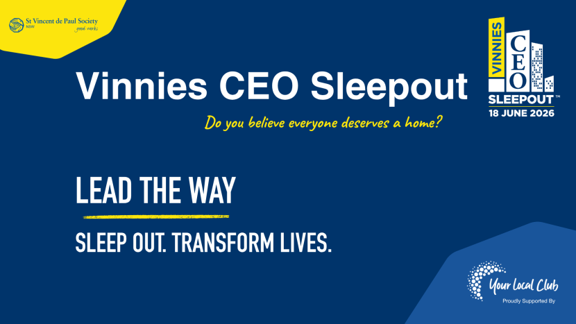 CEO Sleepout banner