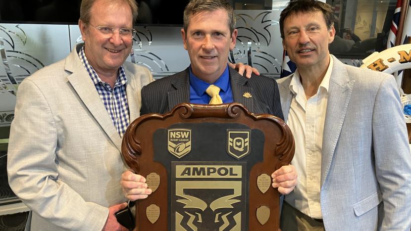 David Trodden Simon Broad Laurie Daley