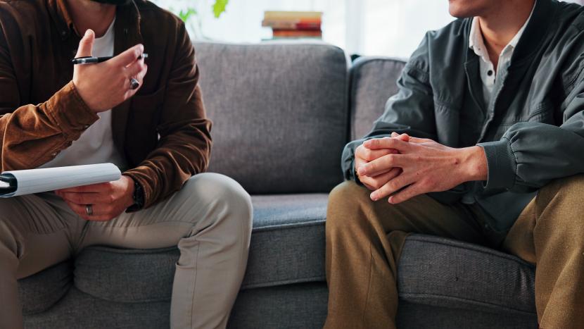 Men's health stock image